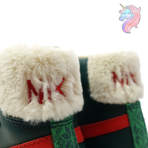 Nike Blazer Mid 77 Vintage Nordic Christmas Mens Size 9 DC1619-300 Womens 10.5 - Picture 9 of 12